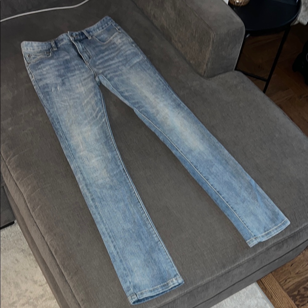 Free People Skinny Light Blue Jeans